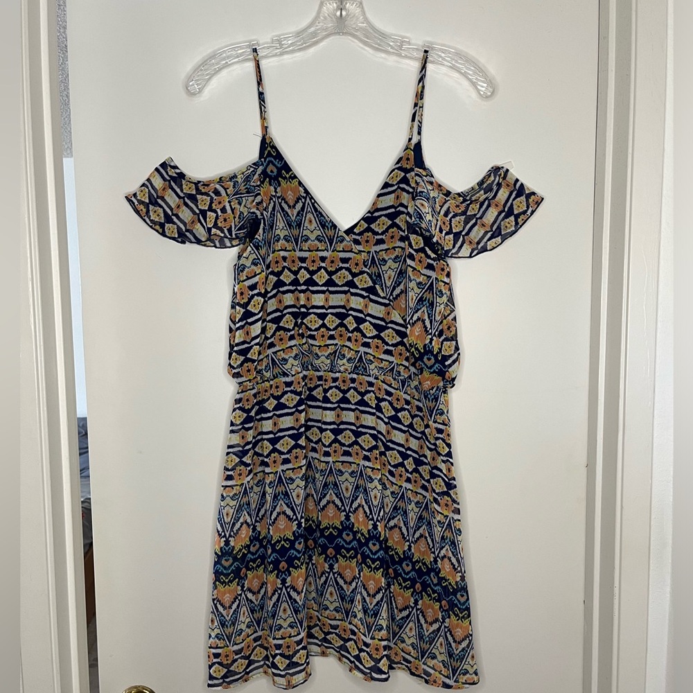 Cold Shoulder Dress (brand unknown-tag removed)